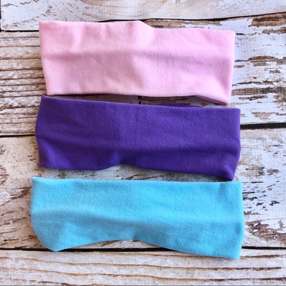 Fleece Baby Headwraps Set - 0-12M - Picture 2 of 2
